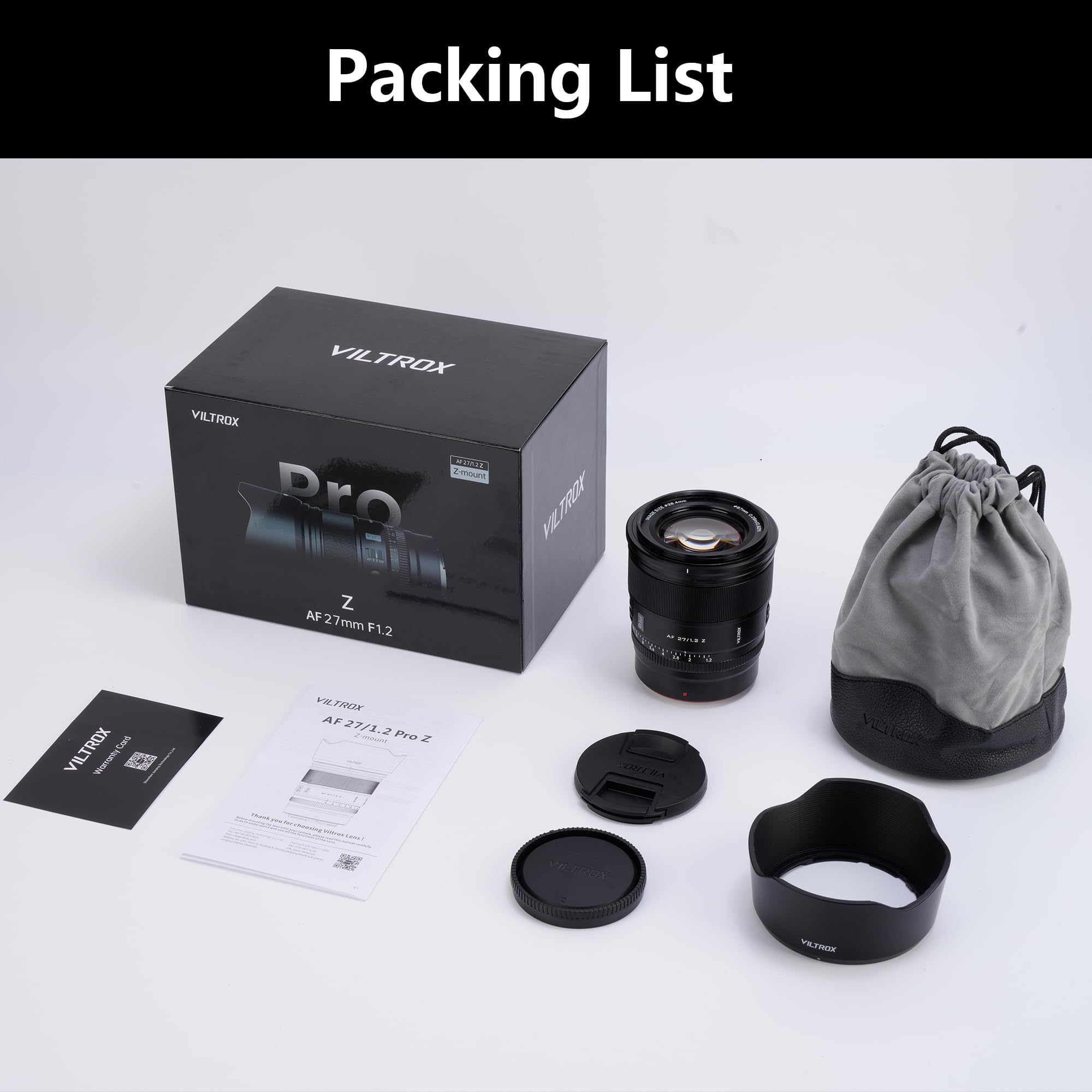 Amazon.com : VILTROX AF 27mm F1.2 Pro Z Mount Lens for Nikon Z9 Z8