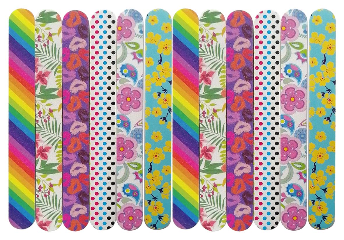 Limas para New8Beauty Serie Nails (12-Pack) (Multi-color)