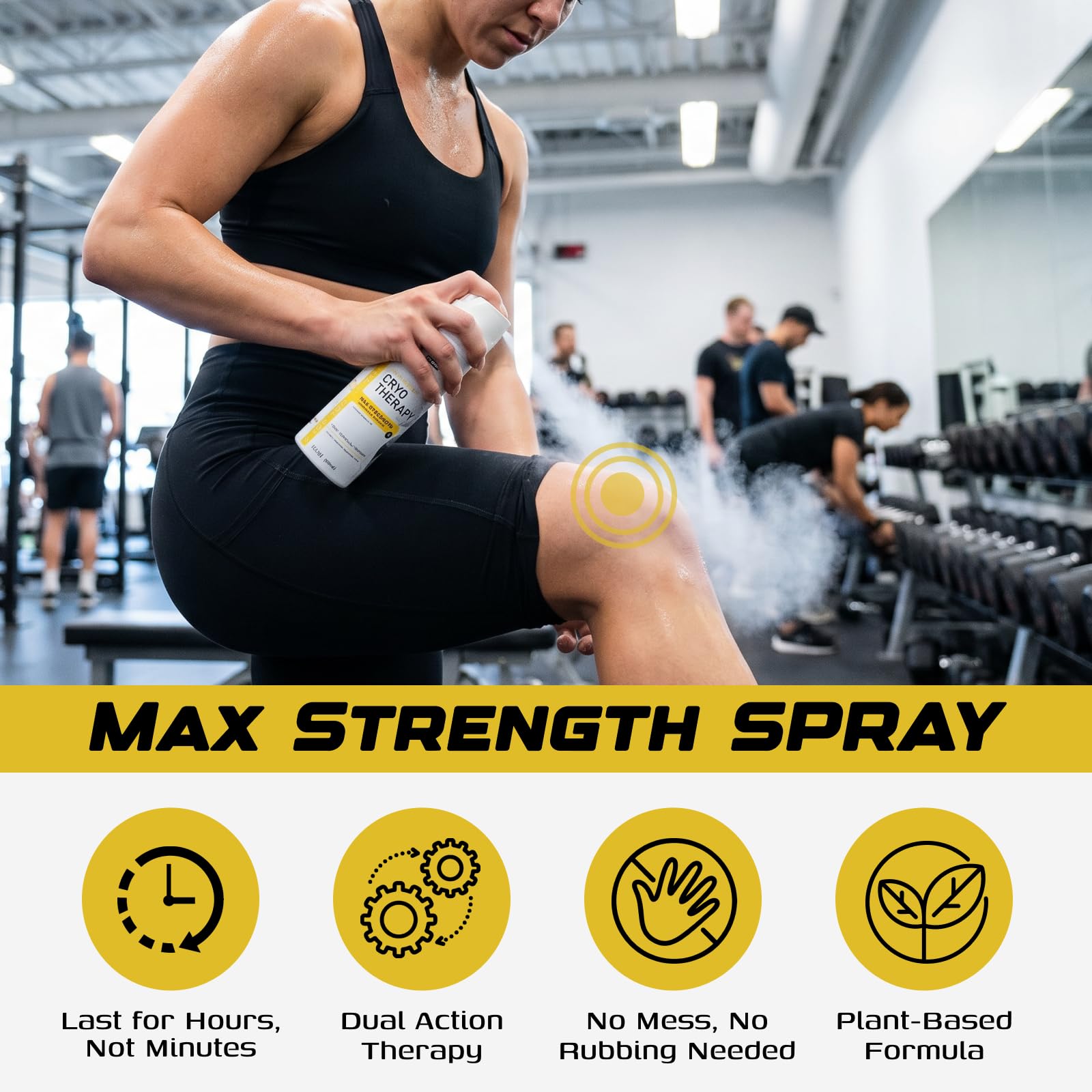 TIDL Cryotherapy Max Strength Pain Relief Numbing Spray, 2-Pack 3 fl oz — Amazon image 5