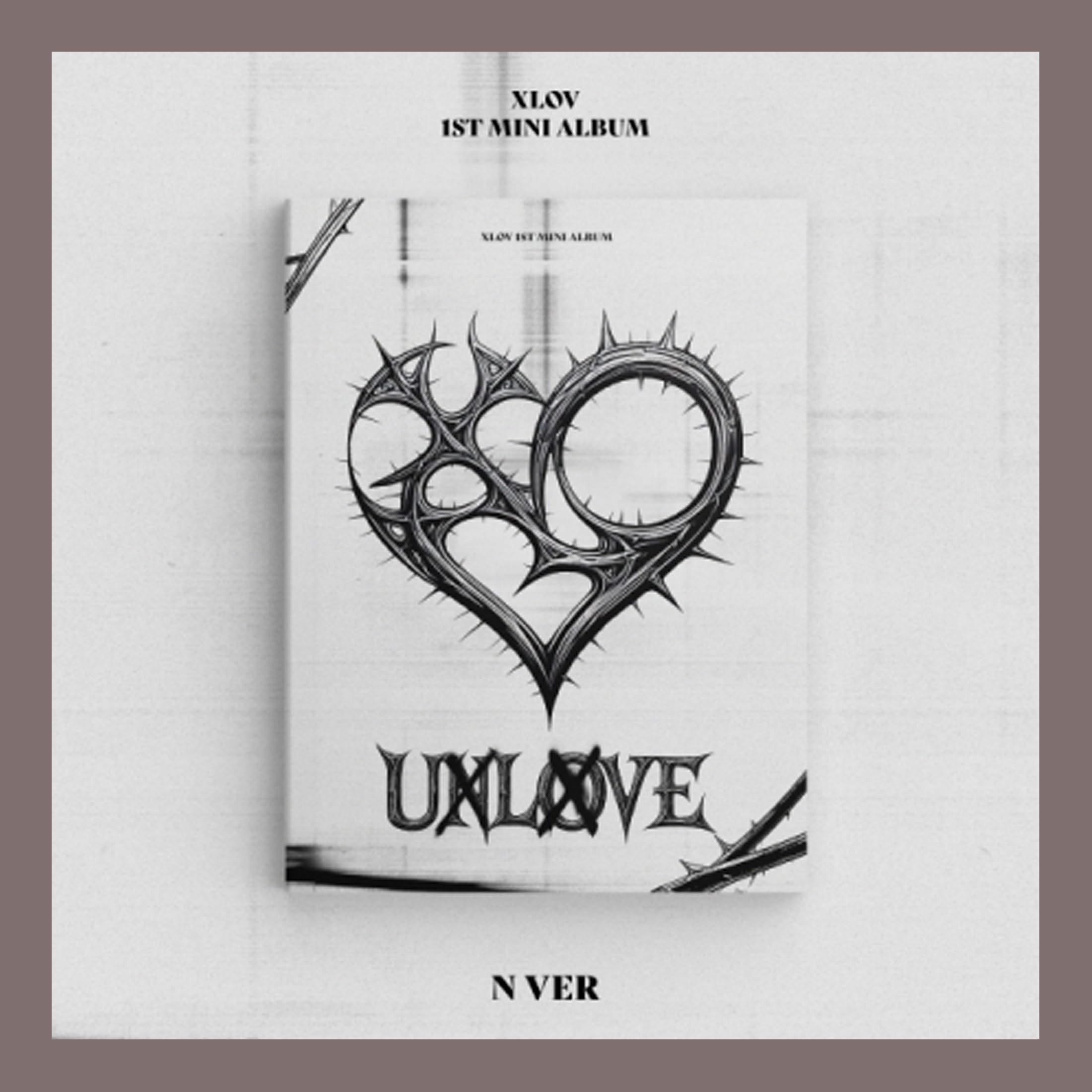 Amazon.com: XLOV UXLXVE 1st Mini Album (Photobook - N Ver.) : Home