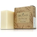 Makgeolli Soap Bar – Korean Rice Wine Handmade Cleanser for Face & Body – Moisturizing Formula – 3.5 oz