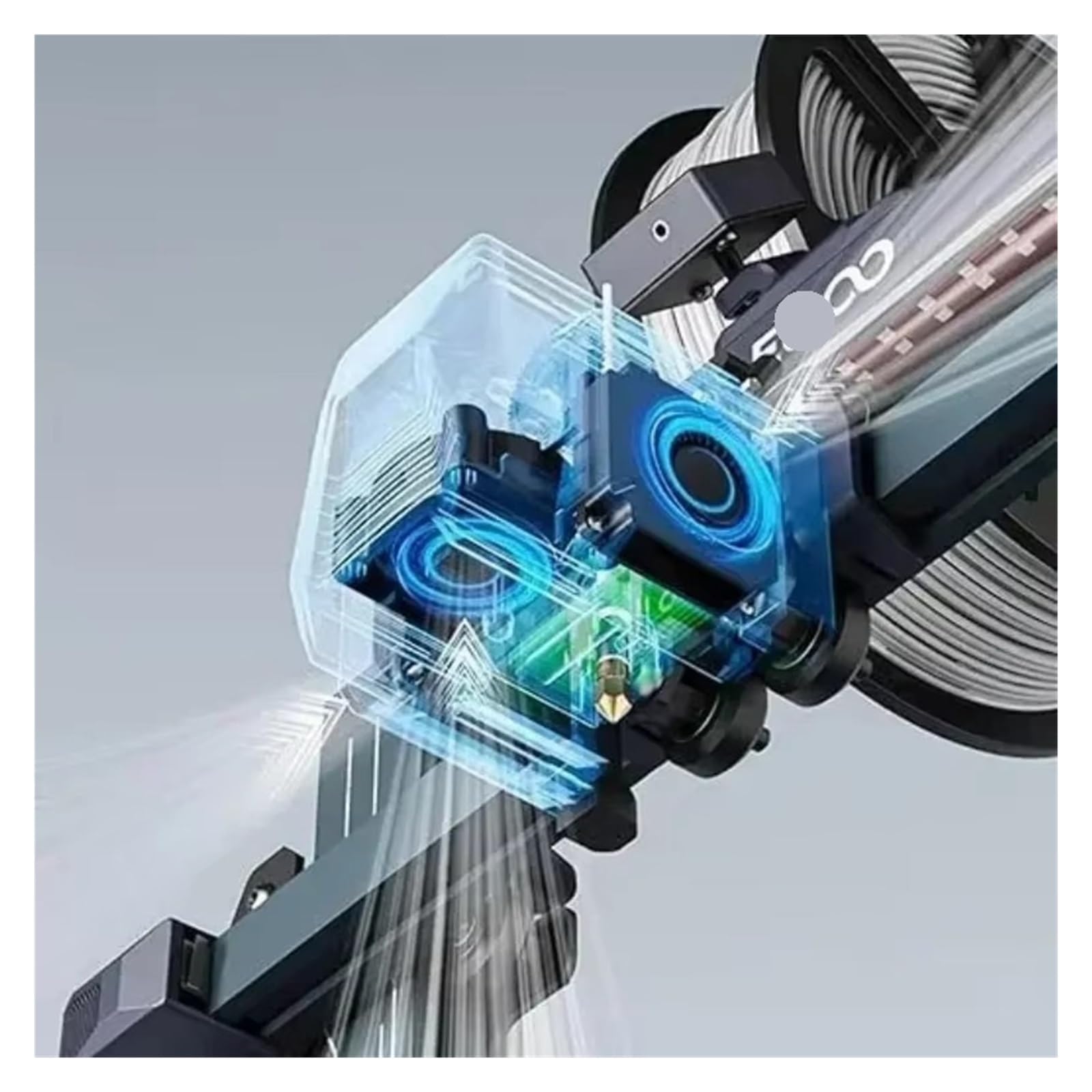 Estrusore for Stampante 3D Dual Gear Direct Drive for La Serie Neptune 3 4