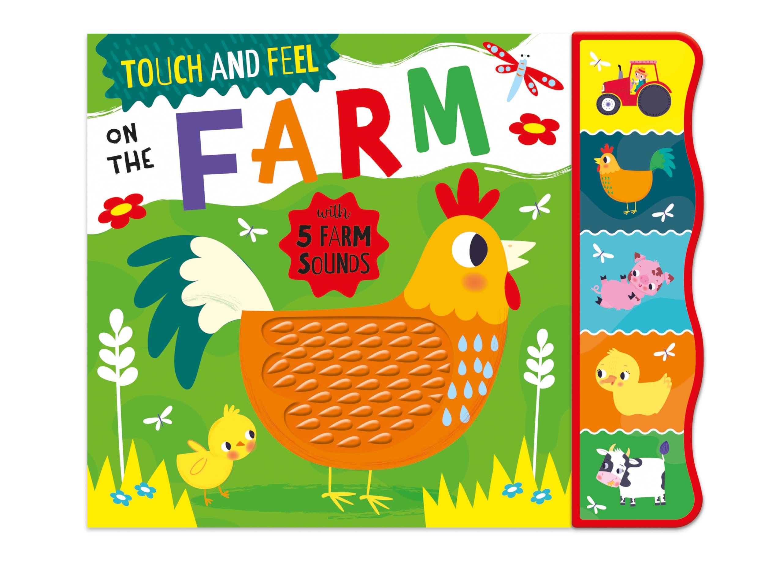 Touch & Feel on the Farm (Touch & Feel Sound Books)