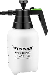 Sponsored Ad - VIVOSUN 51oz Handheld Garden Pump Sprayer, 0.4 Gallon Lawn & Garden Pressure Water Spray Bottle, for Plant...