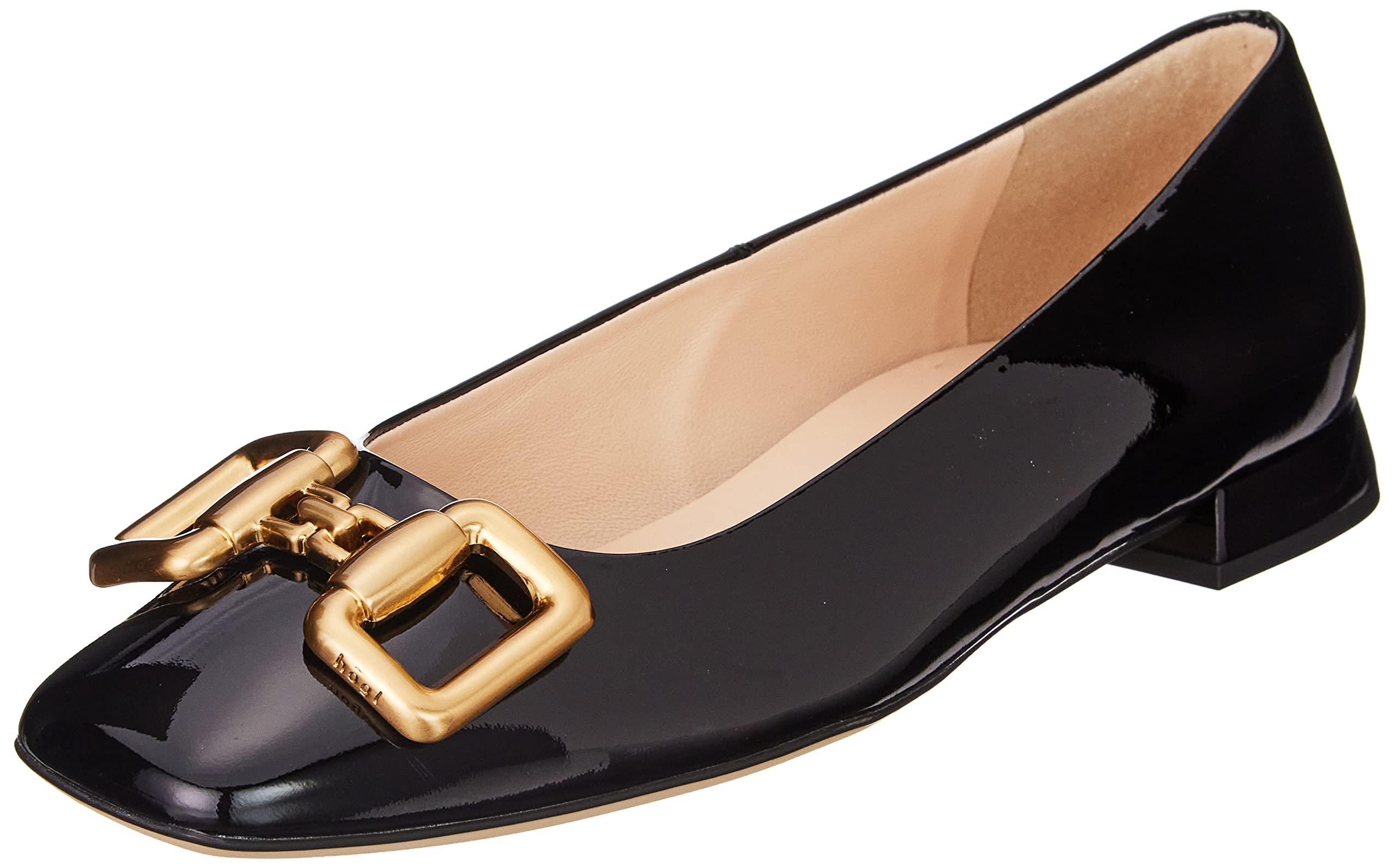 HÖGL Juliette Women's Ballet Flats, Black, 35 EU X-Weit