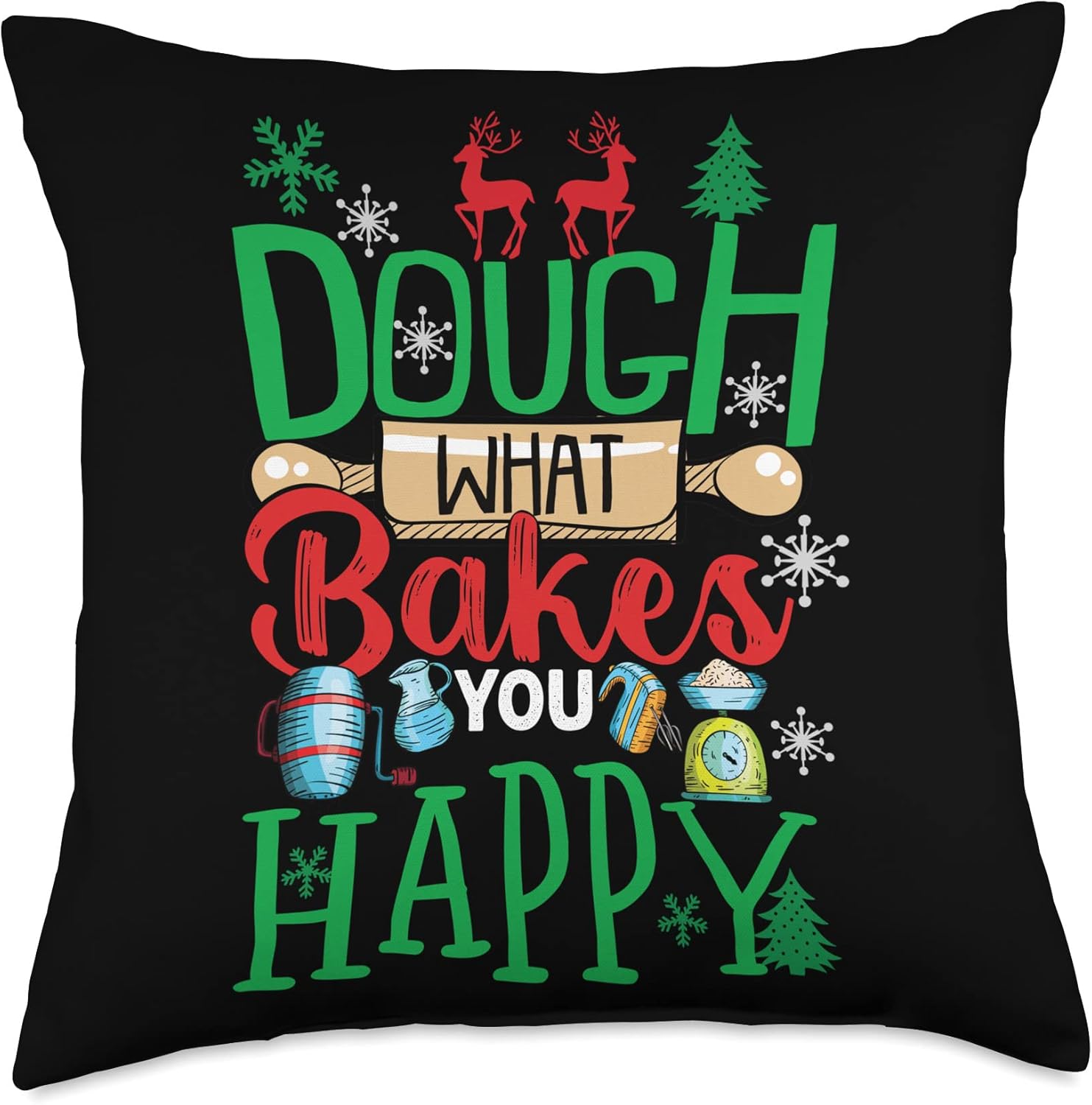 Baker Merch for Bakery Owner and Cupcake Lover Dough Happy