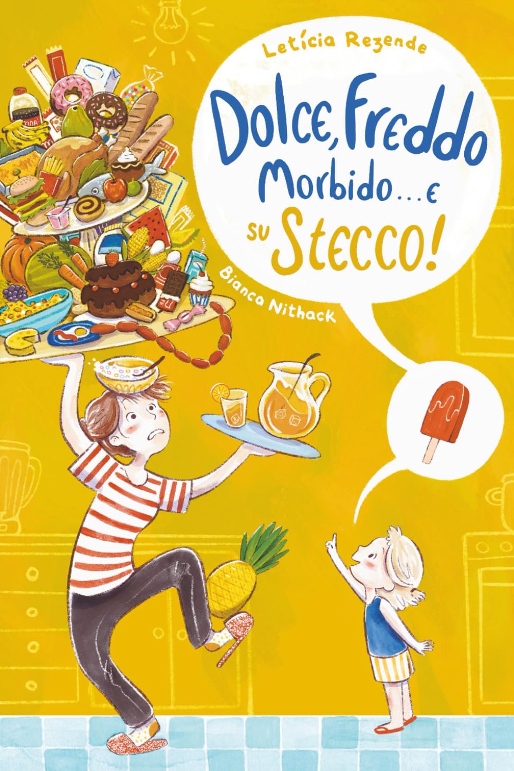 Dolce, Freddo, Morbido e su Stecco: Un libro illustrato divertente e pieno di affetto su amore e legami familiari