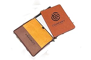 Customized Portfolio for Men Engraved, Personalized Business Portfolio, Embossed Leather Organizer