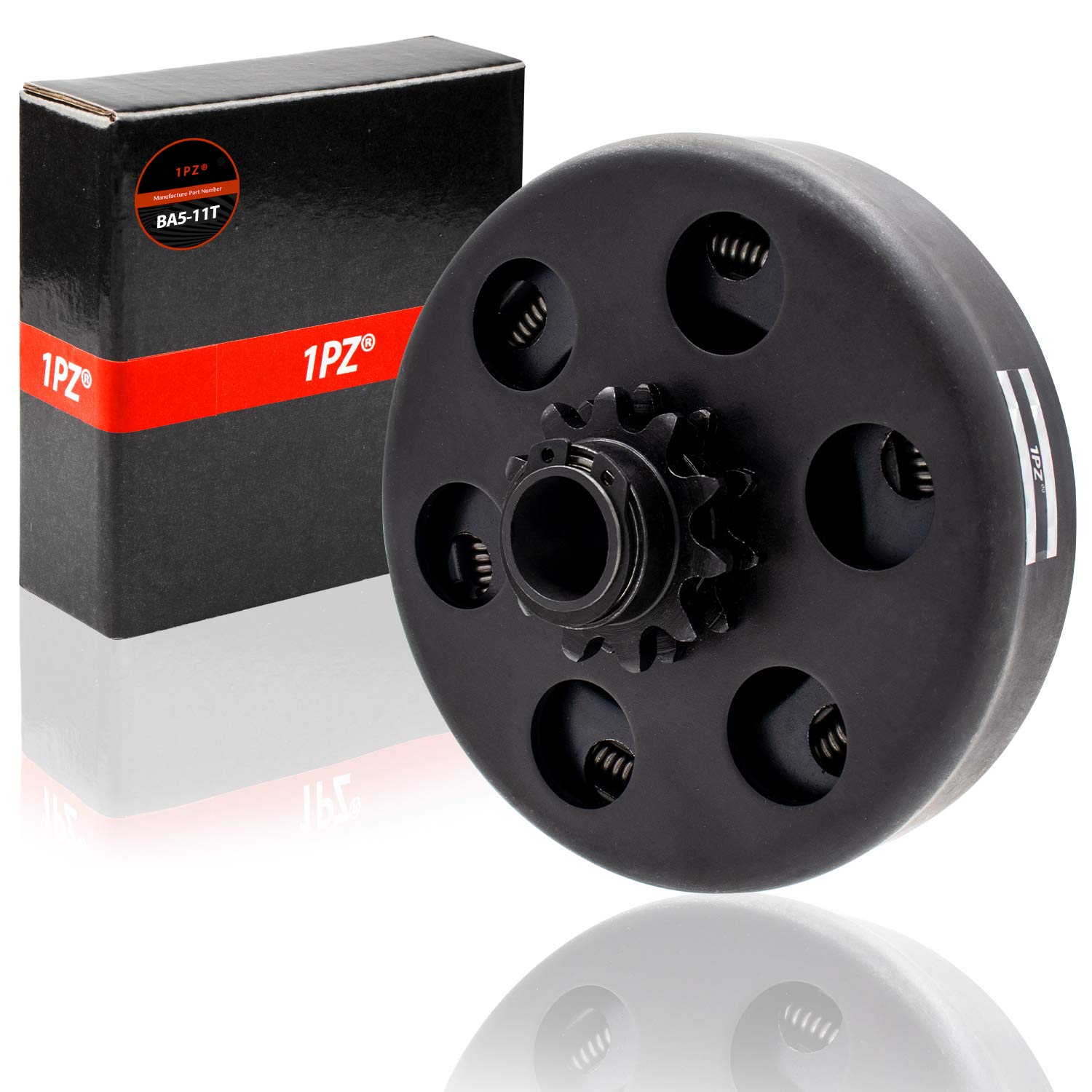 1PZ Frizione Centrifuga 5/8" #35 11T per 168cc Go Kart Mini Bike 6.5HP | Per Baja DB30, Motovox MBX10 MBX11, Camp, Motore 168F 6.5HP, Catena #35