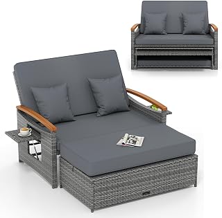 LDAILY Moccha Outdoor Daybed