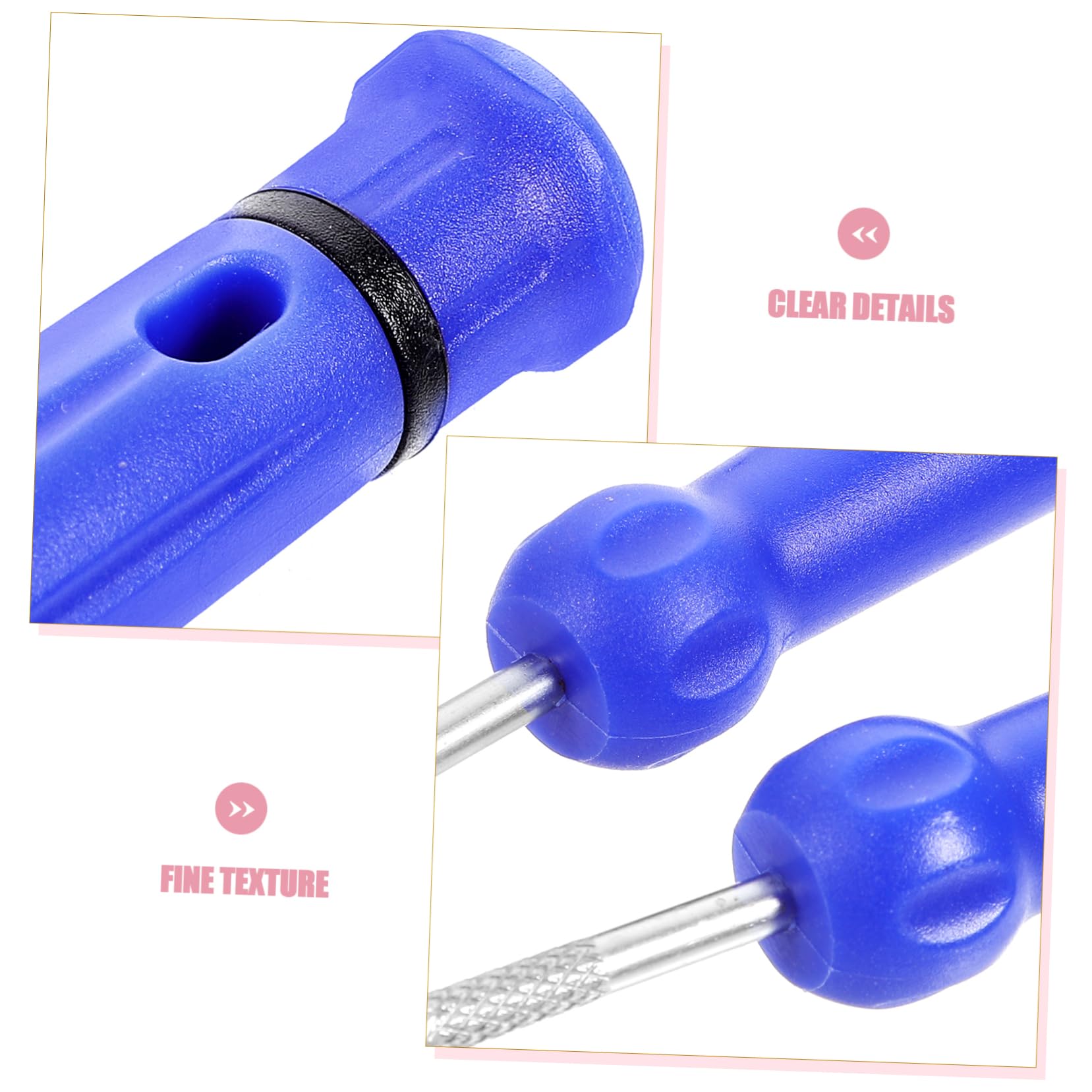 Holibanna 1Set Tire Valve Stem Tool Puller Kit Easy Use Valve Core Removal Tool for Motorcycles Bicycles Versatile Tire Repair Wide Applicability