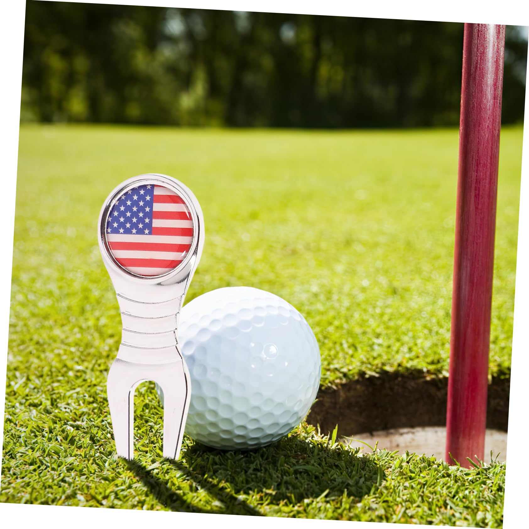 Yardwe Golf Marke Griff Markierungen Golfhüte Golfmützen für Herren Golfzubehör hat Clip Golfball markierer golfgeschenke Golfing Gear Kompakter Golfmarker -Hutclip Metall