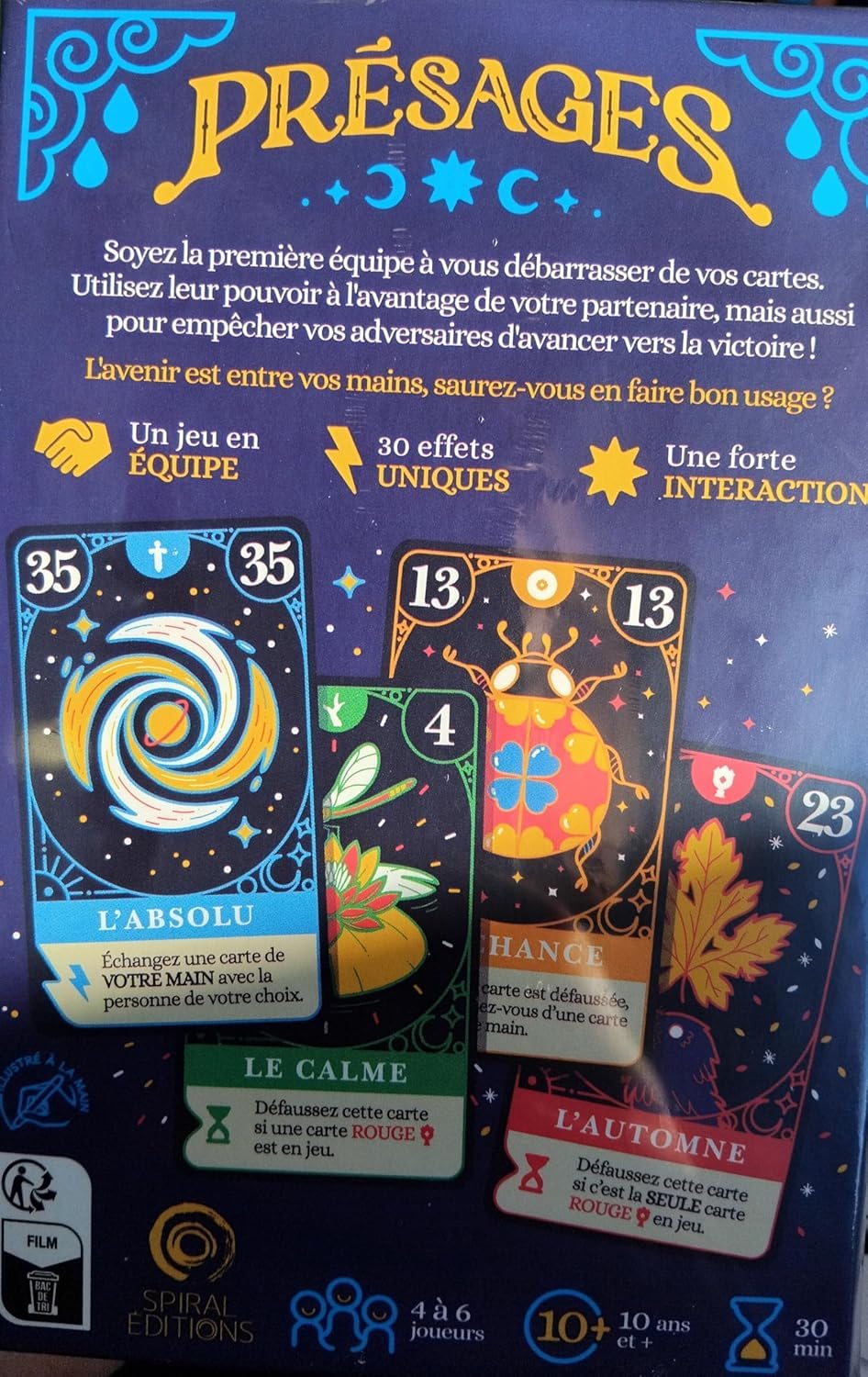 Lot Présages + Crack List Version Française + 1 Decap Blumie (Presages + Crack List)
