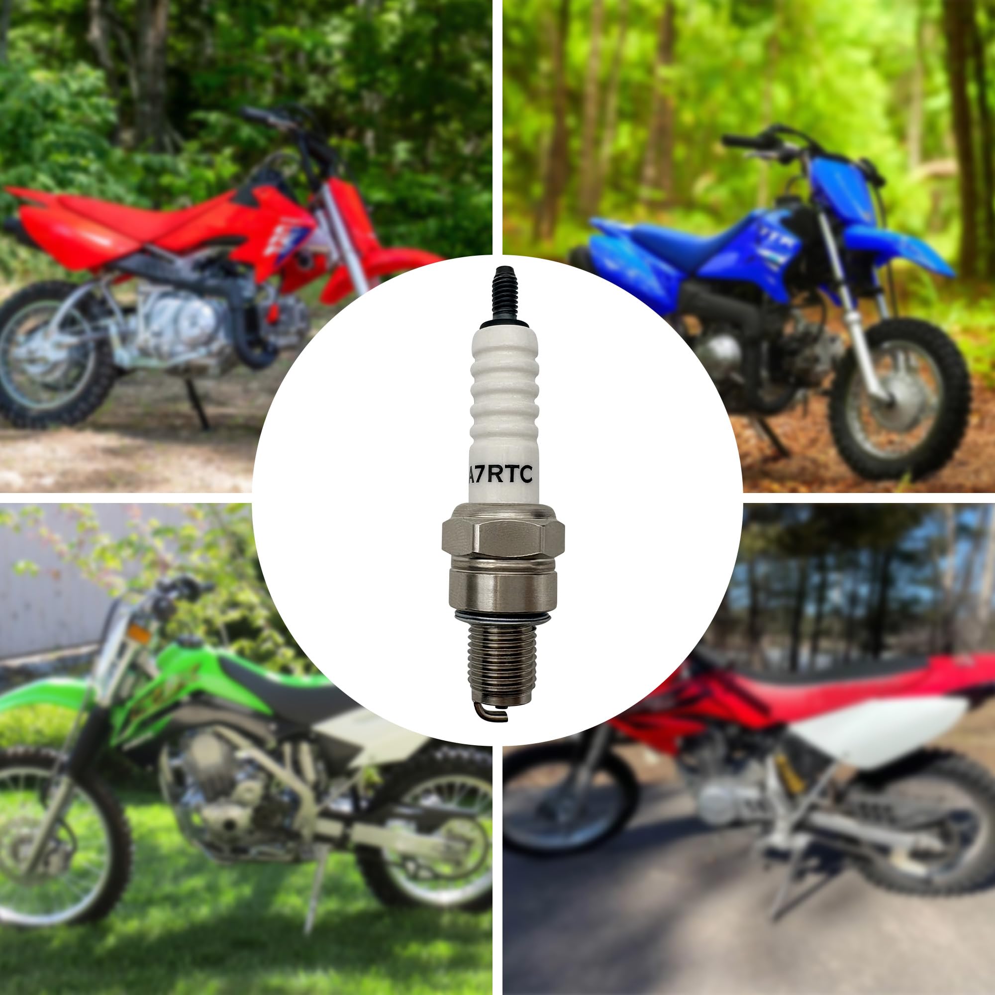 Amazon.com: YGQ A7RTC Spark Plug for GY6 50cc 110cc 125cc 150cc