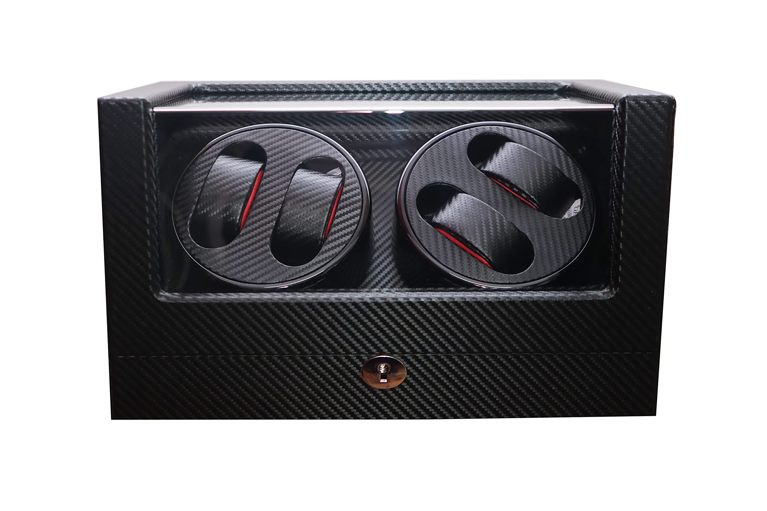 Medetai Automatic Watch Winder Fashion Dual Channel Y0400A Modes Locks Black Wooden Watch Winder (Full Black with red Thread) (B0BZVKCQ4Z) Amazon Price History, Amazon Price Tracker