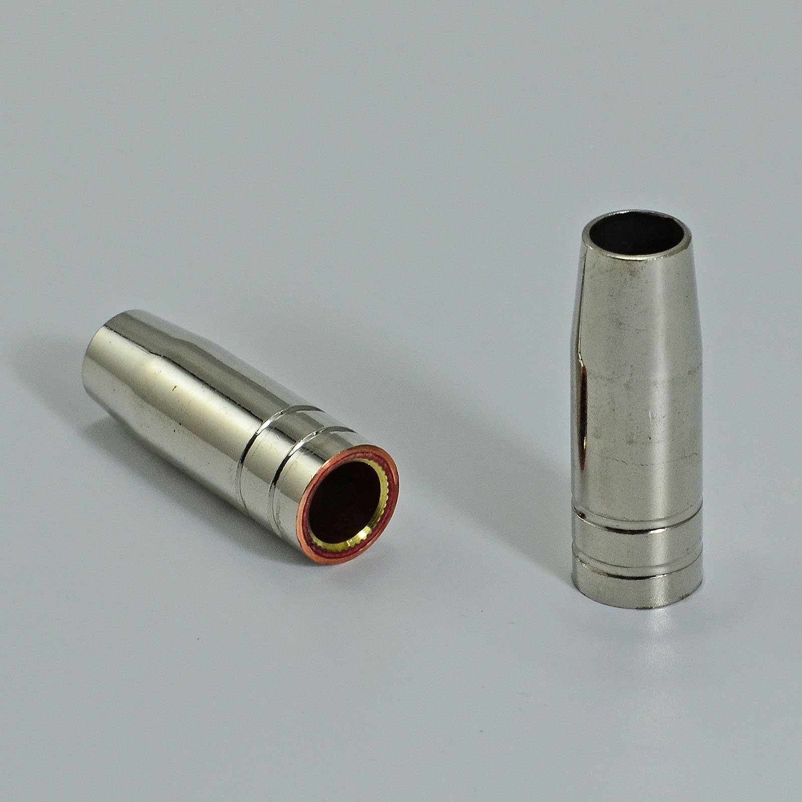 RIVERWELD 15AK MB15 MIG MAG CO2 Torcia per saldatura Ugello conico 12mm Rame Confezione da 10