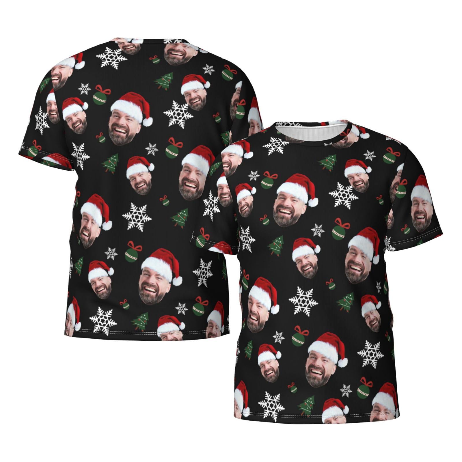 Custom T Shirts Design Your Own for Men Add Photo Logo Text Personalized Tee Printed Pictures Front and Back