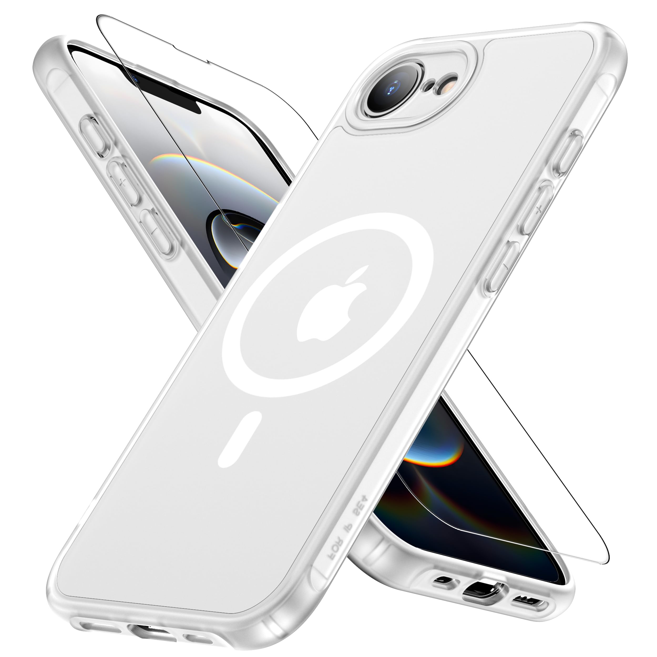 Amazon.co.jp: iPhone 16e ケース【 MagSafe対応・米軍規格