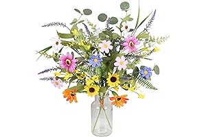 GTIDEA Artificial Daisies: Vibrant & Enchanting Faux Flowers for Home Décor