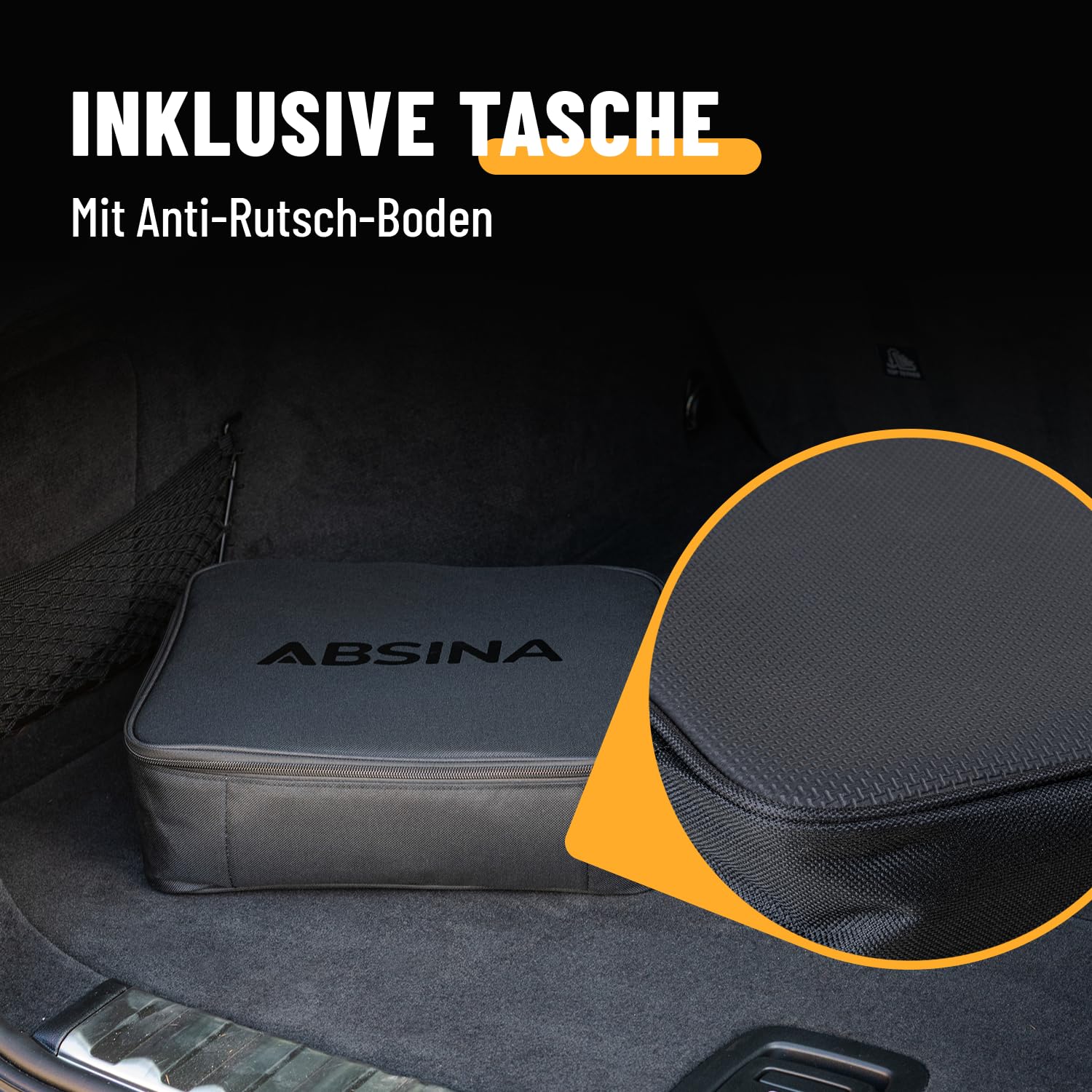 ABSINA Typ 2 Ladekabel Schuko mit Einstellbarer Ladeleistung - ICCB Ladekabel 3,7kW 16A 1 phasig IP67 mit 6,40 m Kabel - Ladekabel Schuko auf Typ 2 für i3, e-Up, ID.3, ID.4, Zoe, fortwo, Kona UVM