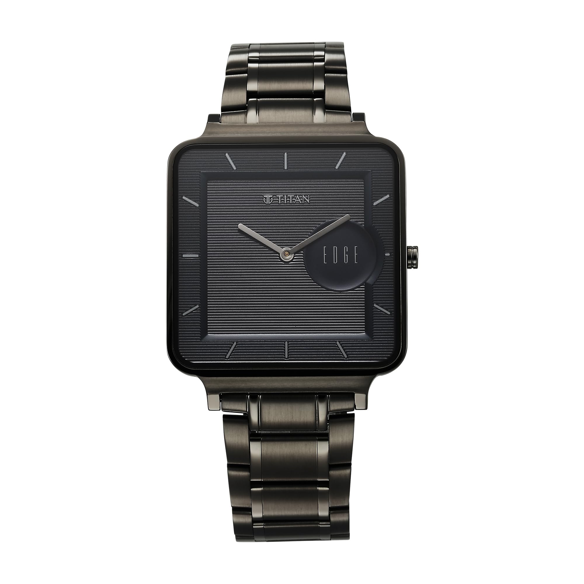 Titan Metal Edge Quad White Dial Leather Strap Analog Watches for Men-10017Sl01 (B0D7PX8KHJ) Amazon Price History, Amazon Price Tracker