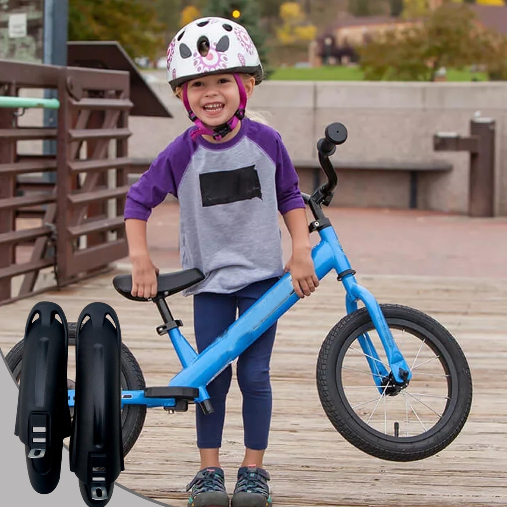Garde-boue,Garde-boue de vélo avant-arrière garde-boue de roue de pneu