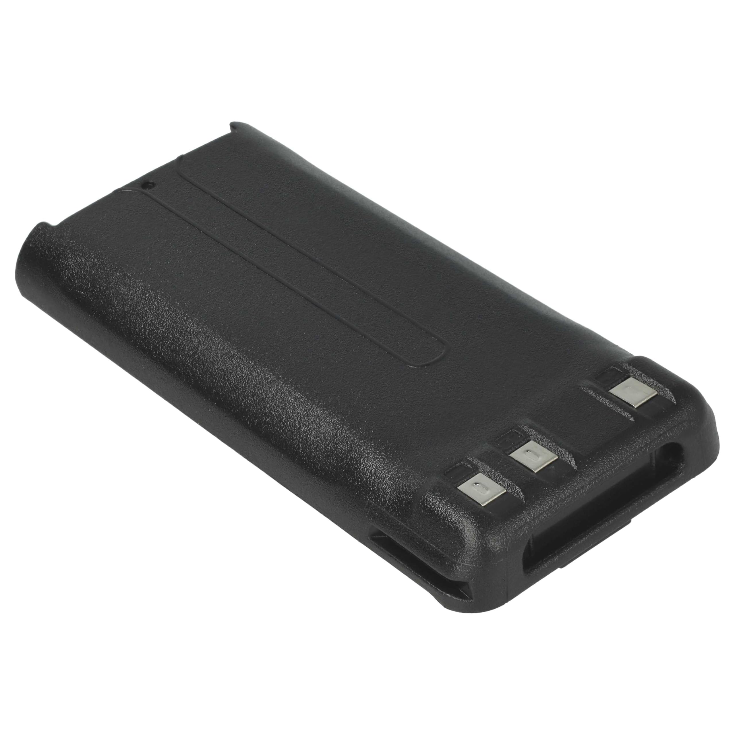 vhbw Akumulator 5 x kompatybilny z Kenwood TK-3300, TK-3217, TK-3207, TK3240, TK-3300UP, TK-3212M, TK-3212 Radio (1600 mAh, 7,2 V, NiMH)