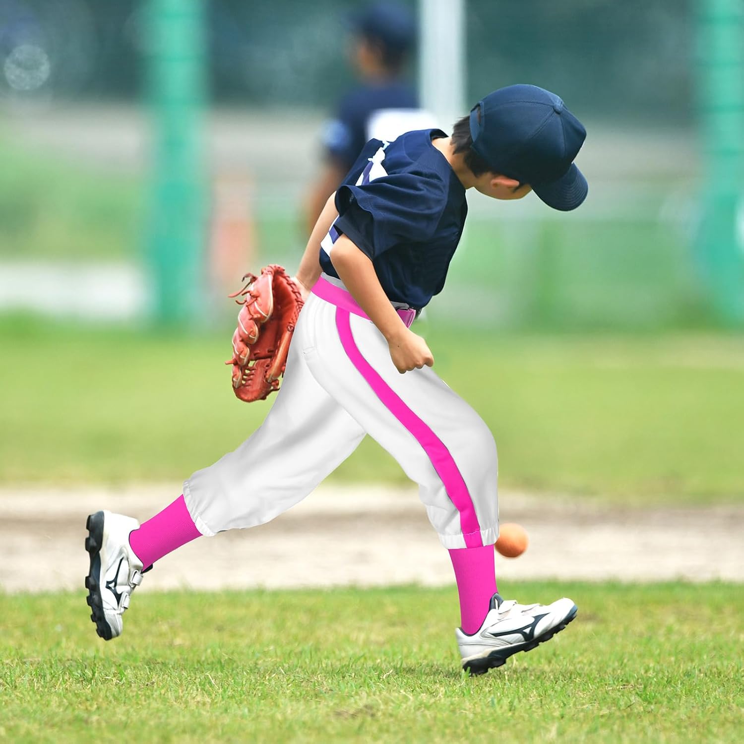 Cozypower 3 Pcs Baseball Pants Combo Set Men Youth Boy and Girls Softball Pants with Socks and Belts