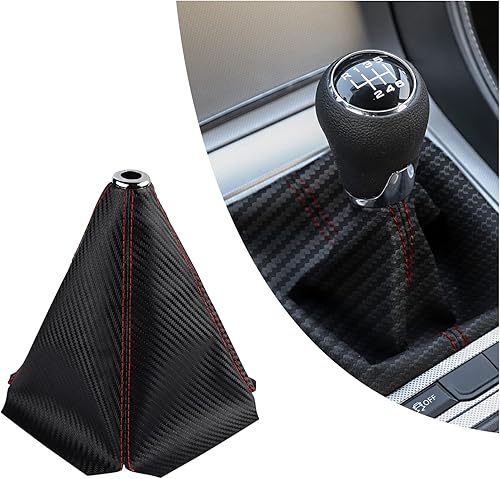 Vista 35 de Salior Funda de cuero para palanca de cambios de automóvil, accesorios para decoración interior de automóvil, funda universal a prueba de polvo
