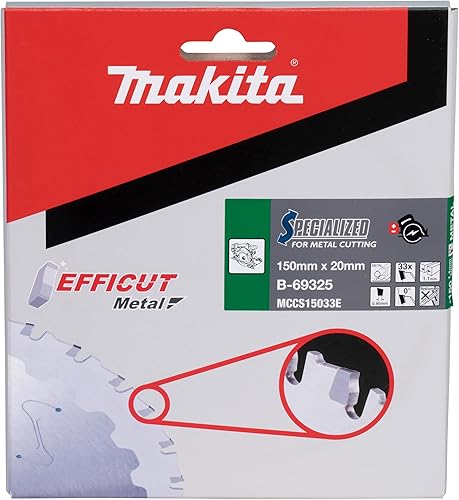 Miniatura 3 de Makita B-69244 Hoja de sierra de eficiencia máxima con punta de carburo 33T de 5-78 pulgadas, metaluso general