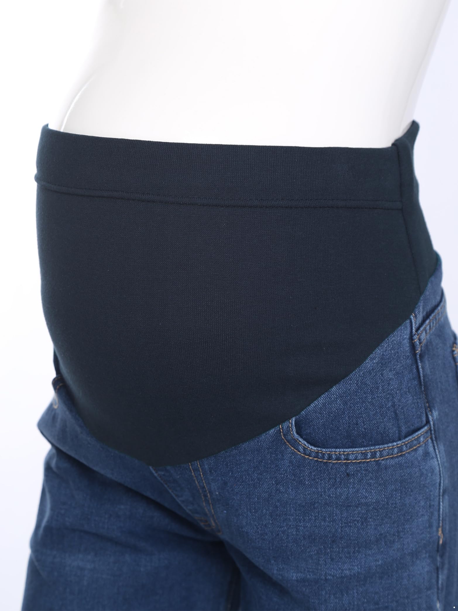 Yhong Vaqueros Embarazadas Vaqueros Vaqueros Sobre El Vientre Cómodos Elásticos Pantalones Vaqueros Para Embarazadas