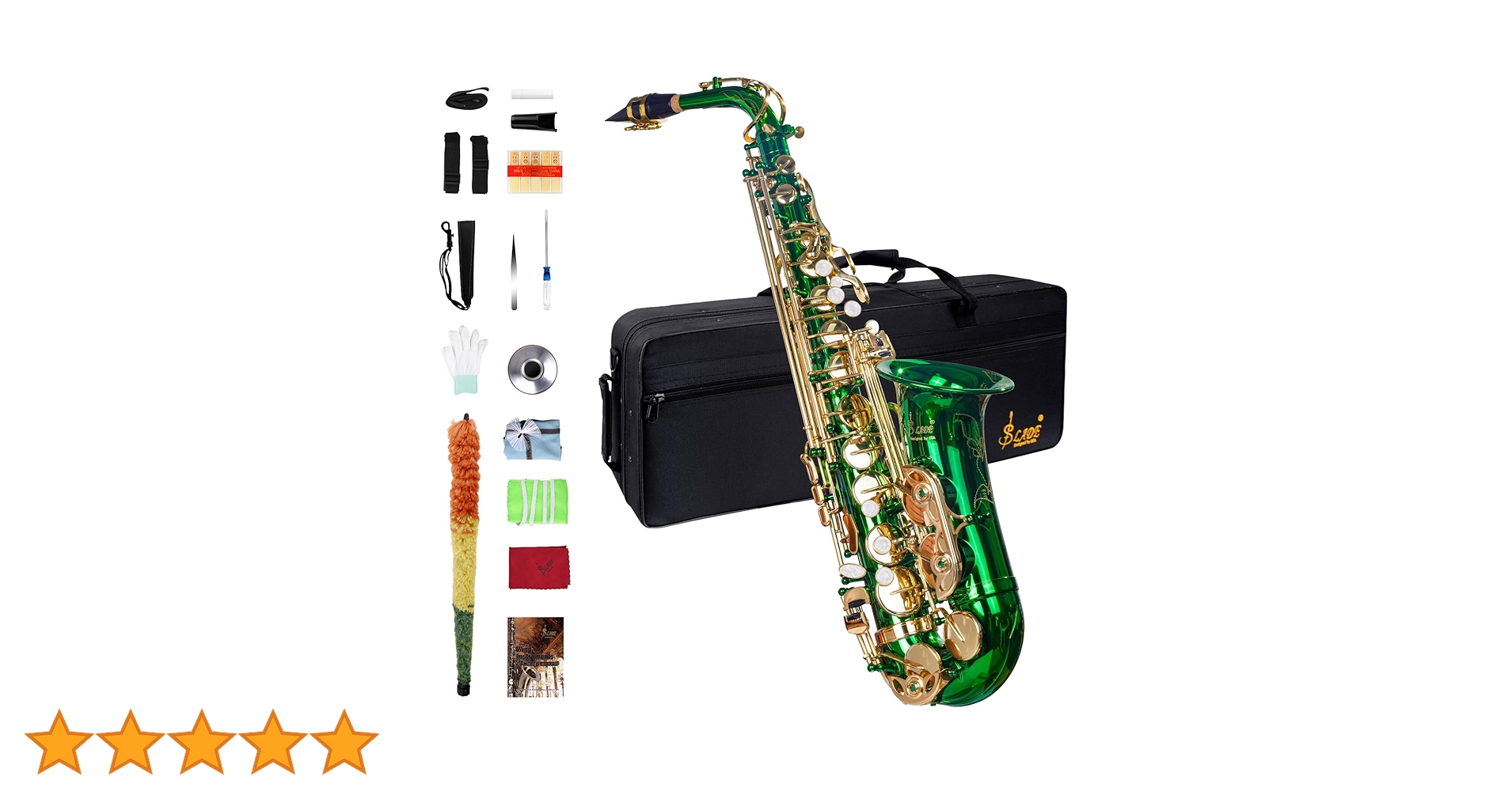 Amazon | SLADE Saxophone Eb アルトサックス 初心者 学生