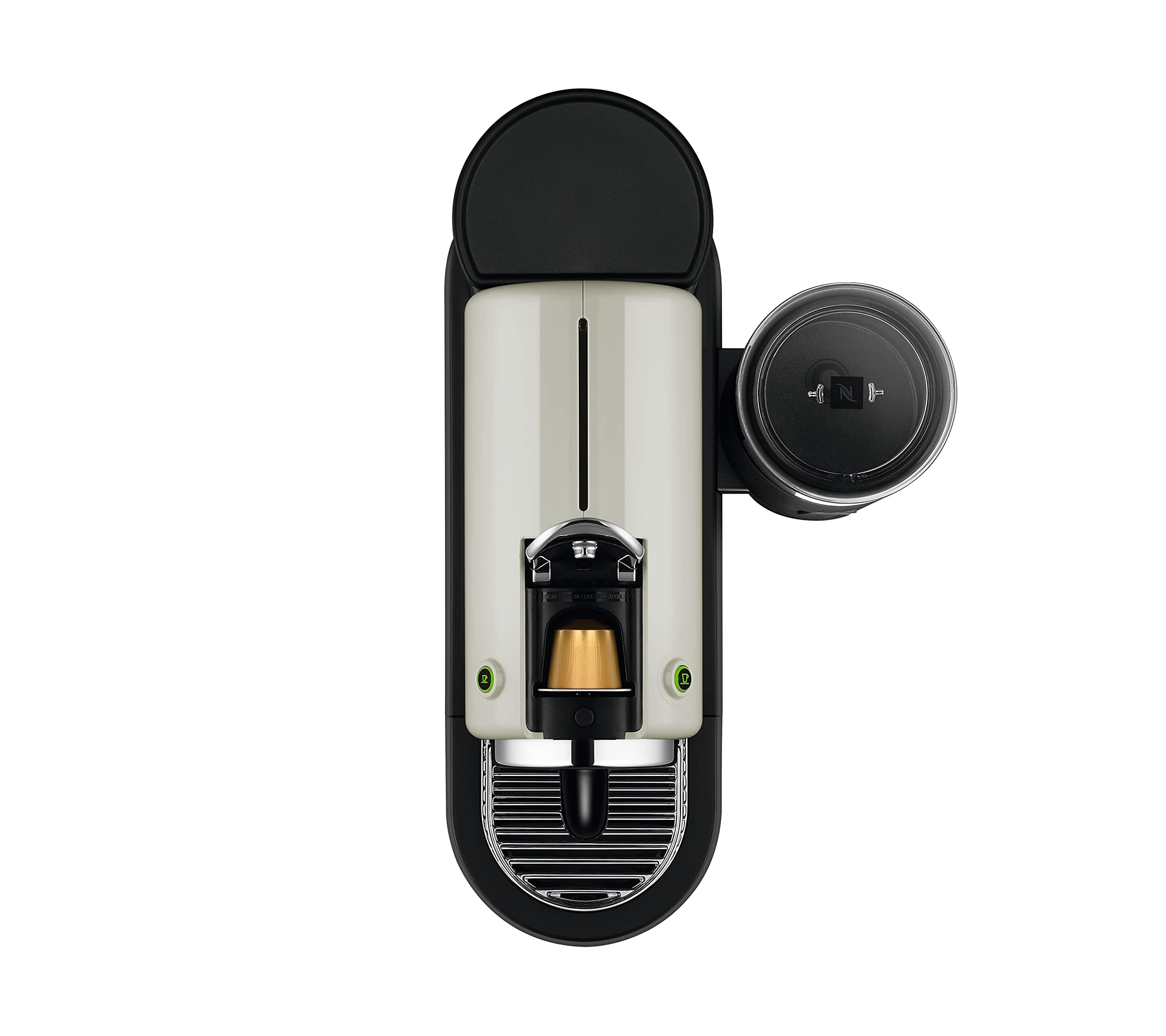 DeLonghi Nespresso Citiz EN267.WAE Cafetera con cápsulas, sistema de extracción especial, 1710 W, 1 L, plástico, Blanco