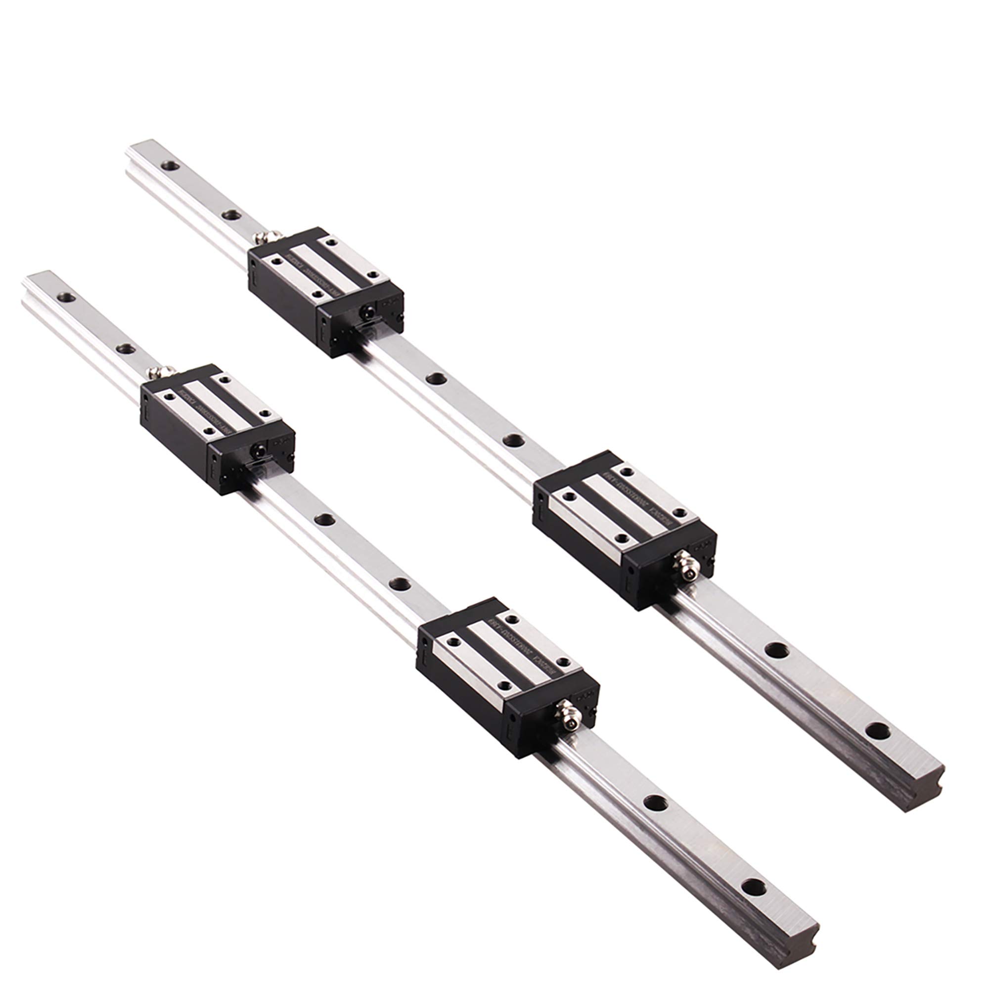 Buy GUWANJI Linear Rail 20800mm 2 X Linear Slide Rail with 4 X Pillow