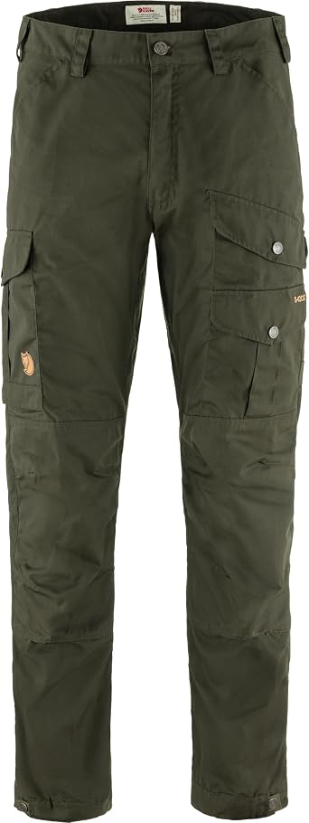Fjallraven Vidda Pro Mens Hiking Trousers US, Wasit Inseam, 32, 30, Regular, Short, Deep Forest
