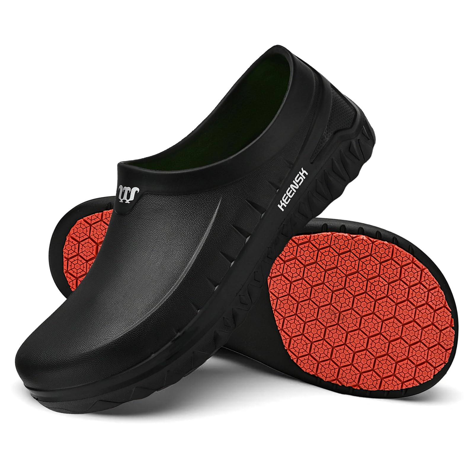Armadillo Chef Shoes for Men - Slip Resistant, Lightweight &amp; Waterproof Garden Clogs for Women, Ideal Work Shoes for Kitchens