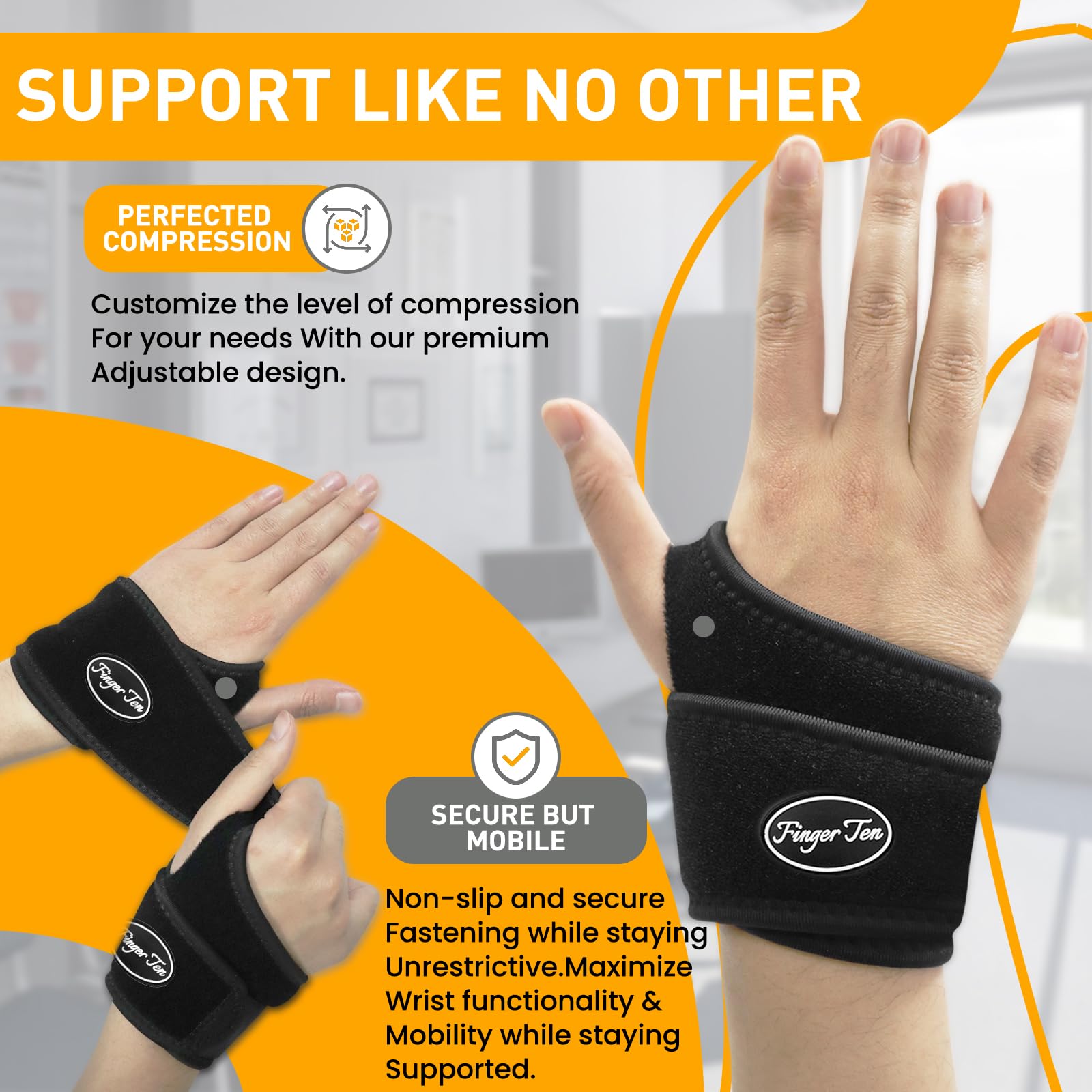 Bracelets Poignet Fitness Bandeaux De Sport Élastiques - Absorbants Transpiration Pour Poignet Et Front - Hommes/Femmes Lot 6 Pièces