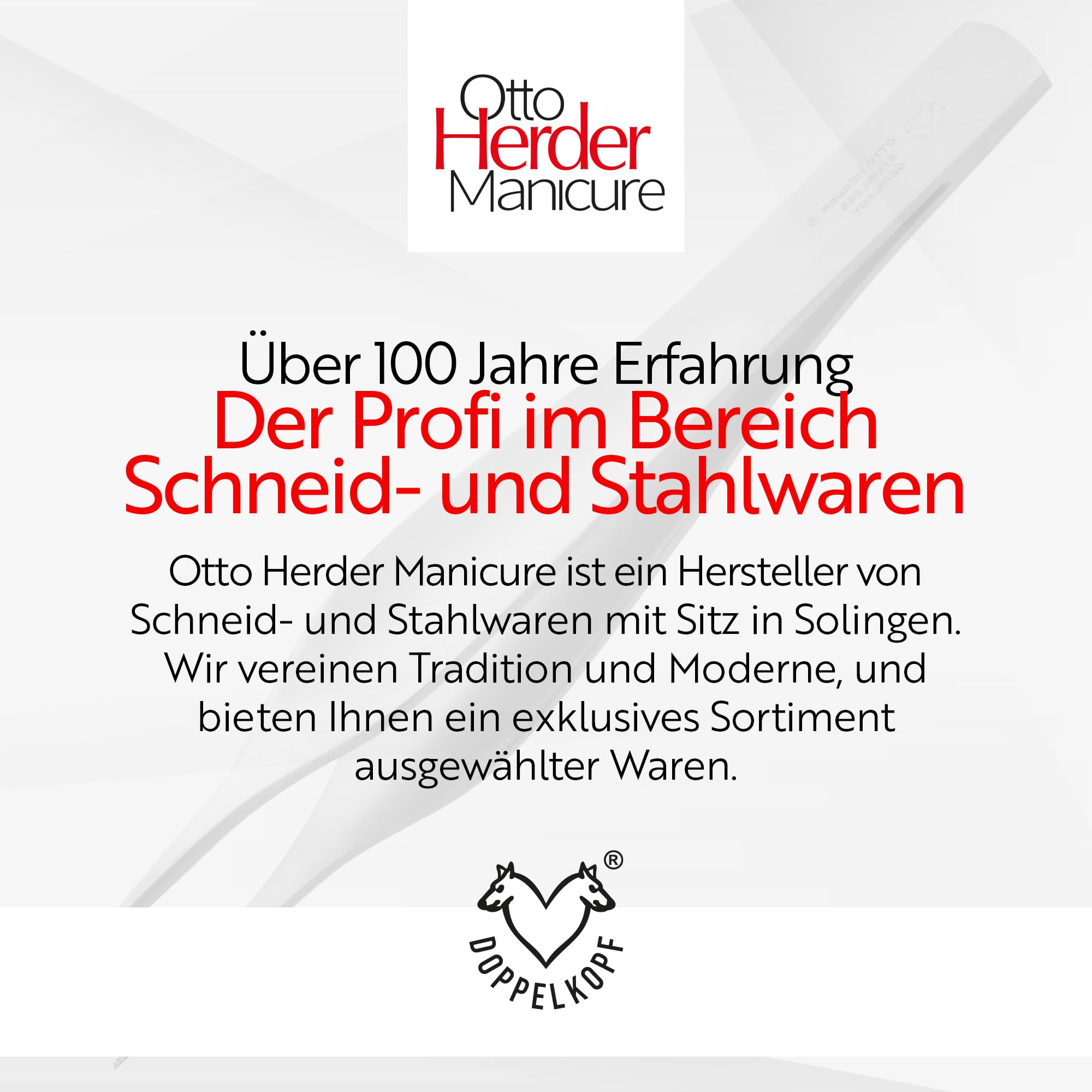 Otto Herder Manicure Pinzetta con punta fine, 11,3 cm, pinzette mediche con micro dentatura, pinzette chirurgiche in acciaio strumentale, qualità medica