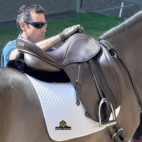 Miniatura 3 de Almohadilla antideslizante para equilibrar la presión del peso, protege la cruz del caballo, almohadilla inglesa para caballos, almohadilla ecuestre