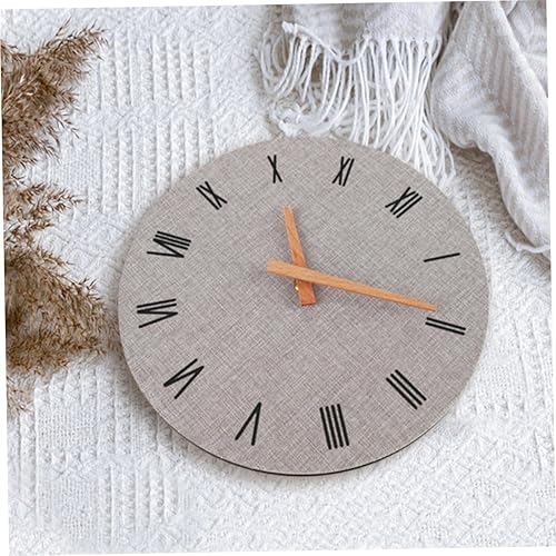 Miniatura 3 de IMIKEYA 1 unid 12 reloj de pared silencioso reloj de pared digital reloj de pared retro reloj de pared decorativo reloj de pared reloj de pared