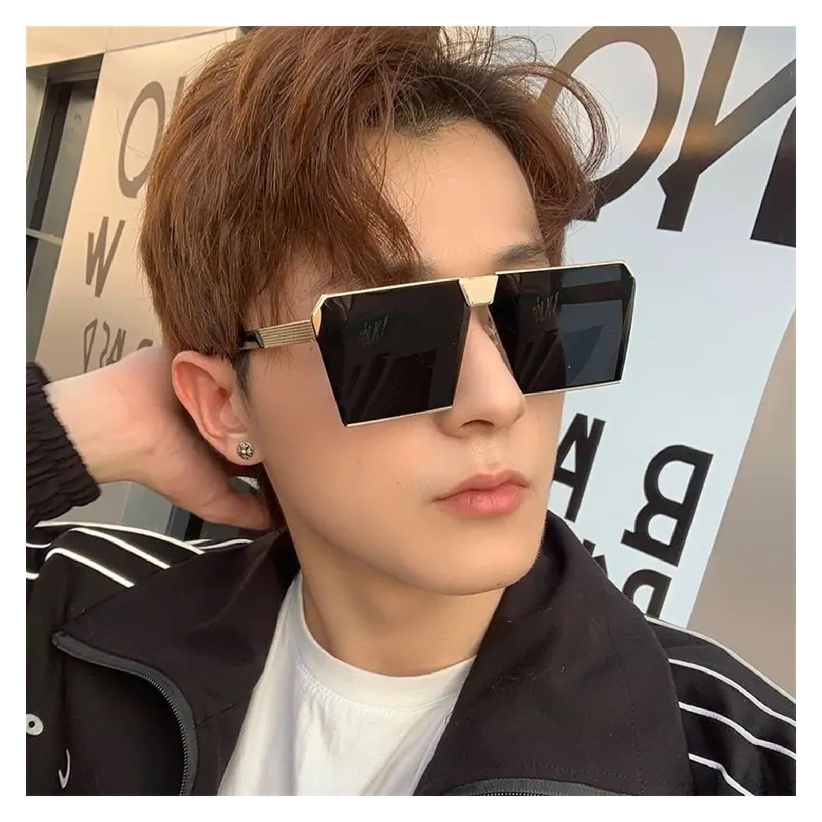 Sunglasses Men's Box Driving Resistant