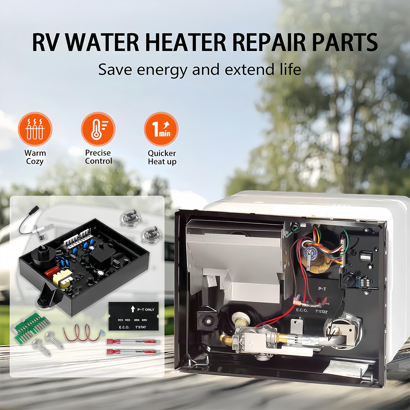 3-in-1 RV Water Heater Repair Kit For Atwood Dometic ... - UK