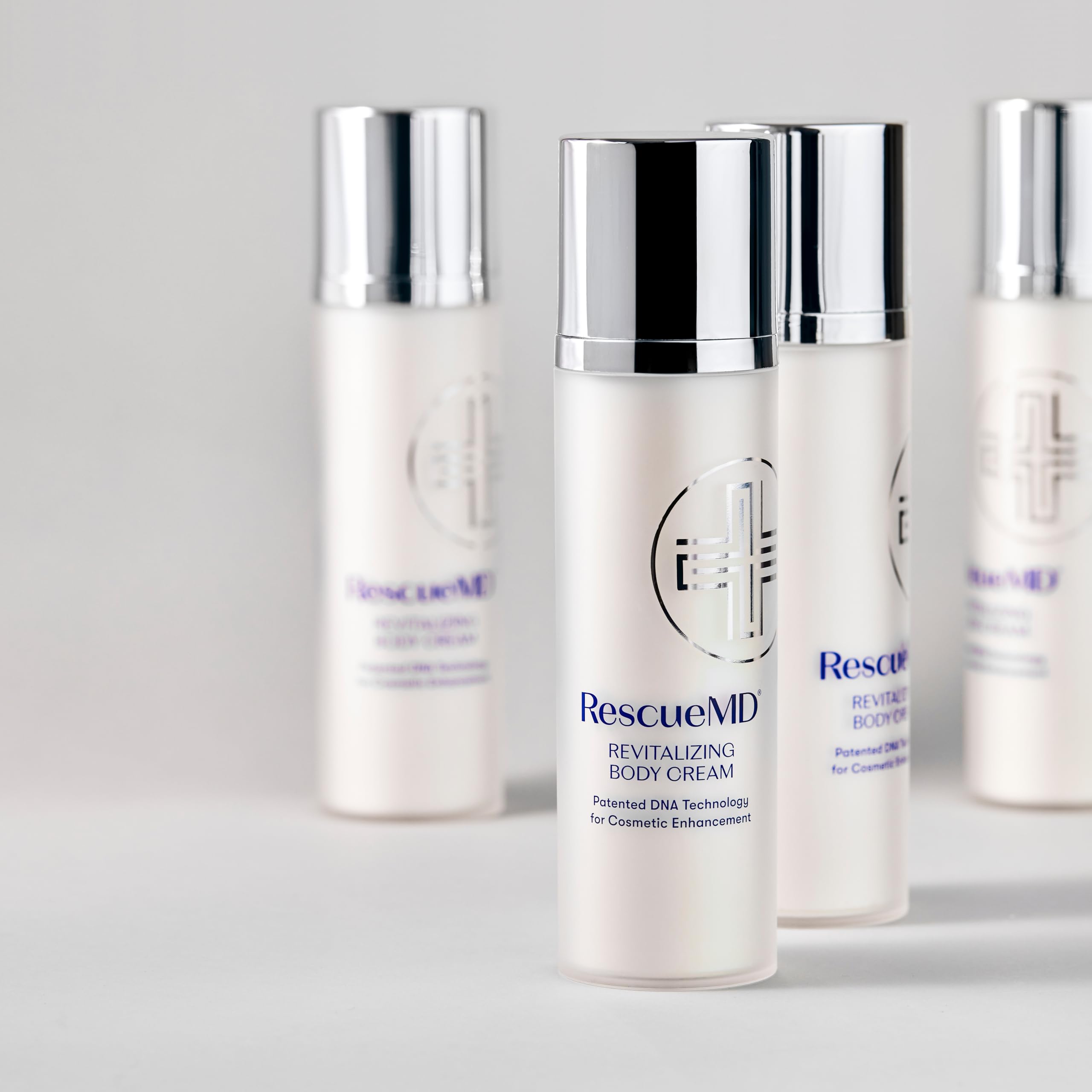 RescueMD Revitalizing Body Cream, Hydrating, Smoothing, Anti-Aging Body Treatment, 120mL