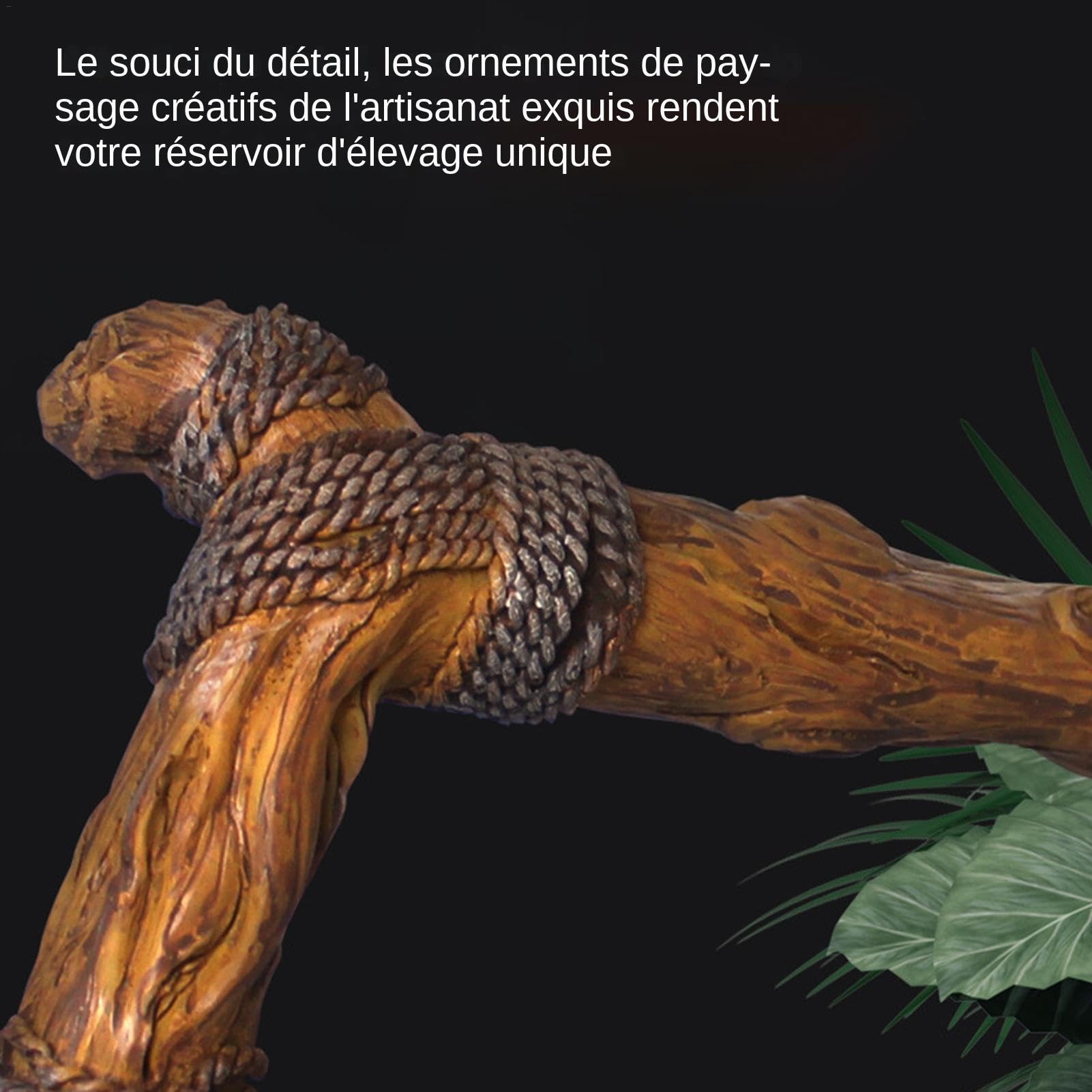 Branches Grimpantes Pour Reptiles | Branches De Bois Pour Reptiles | Habitat D'escalade Pour Animaux De Compagnie | Décoration D'habitat Pour Reptiles | Branche D'arbre Grimpante Pour Caméléons, Lézar