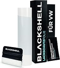 Blackshell® Ladekantenschutz Folie passend für VW Tayron | Bj. ab 2024 Transparent - passgenauer Stoßstangenschutz inkl. Set für Folierung