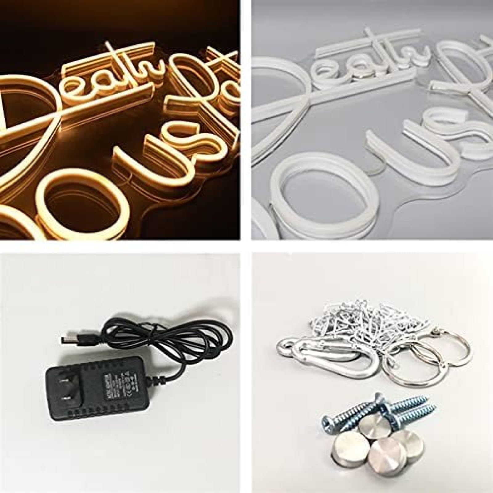 Amazon.co.jp: LEDネオンサインカスタムネオンライトサイン