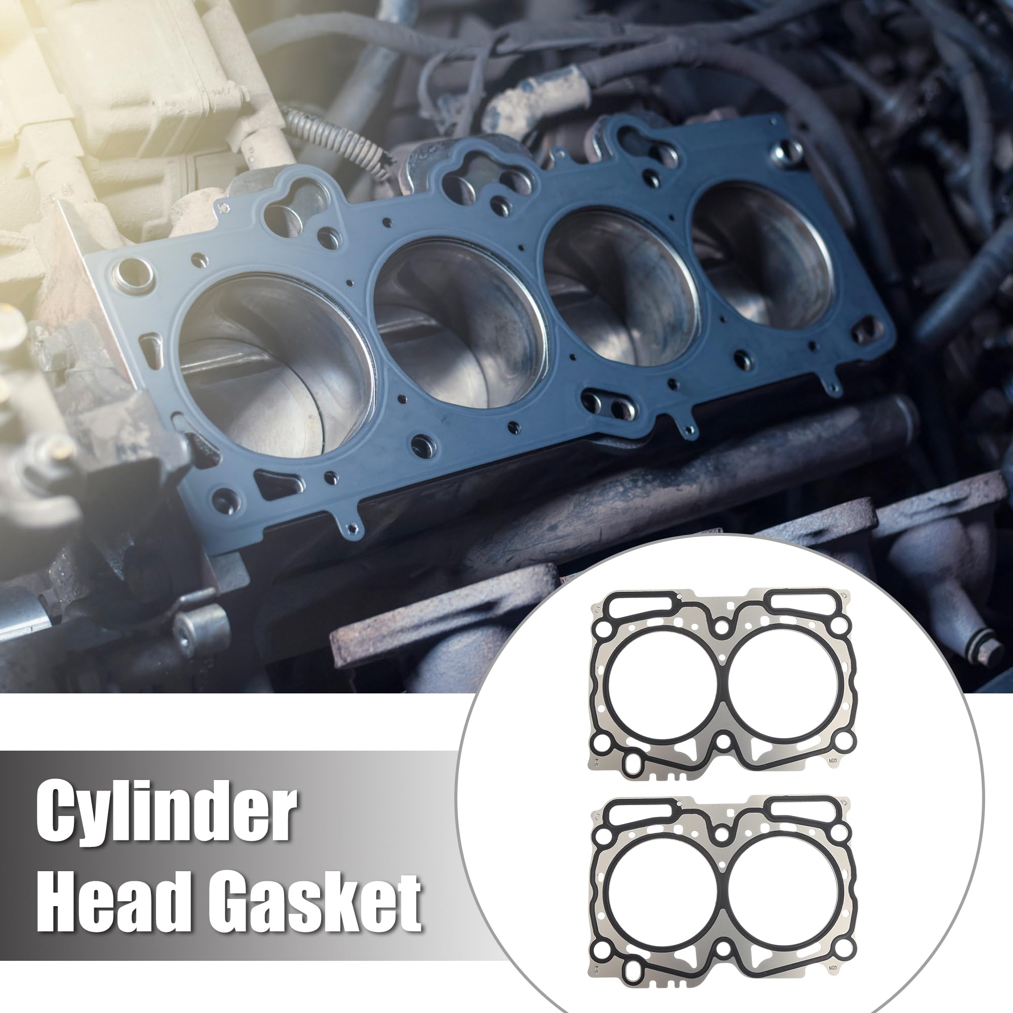Amazon.com: uxcell 2pcs Cylinder Head Gasket No.11044AA670