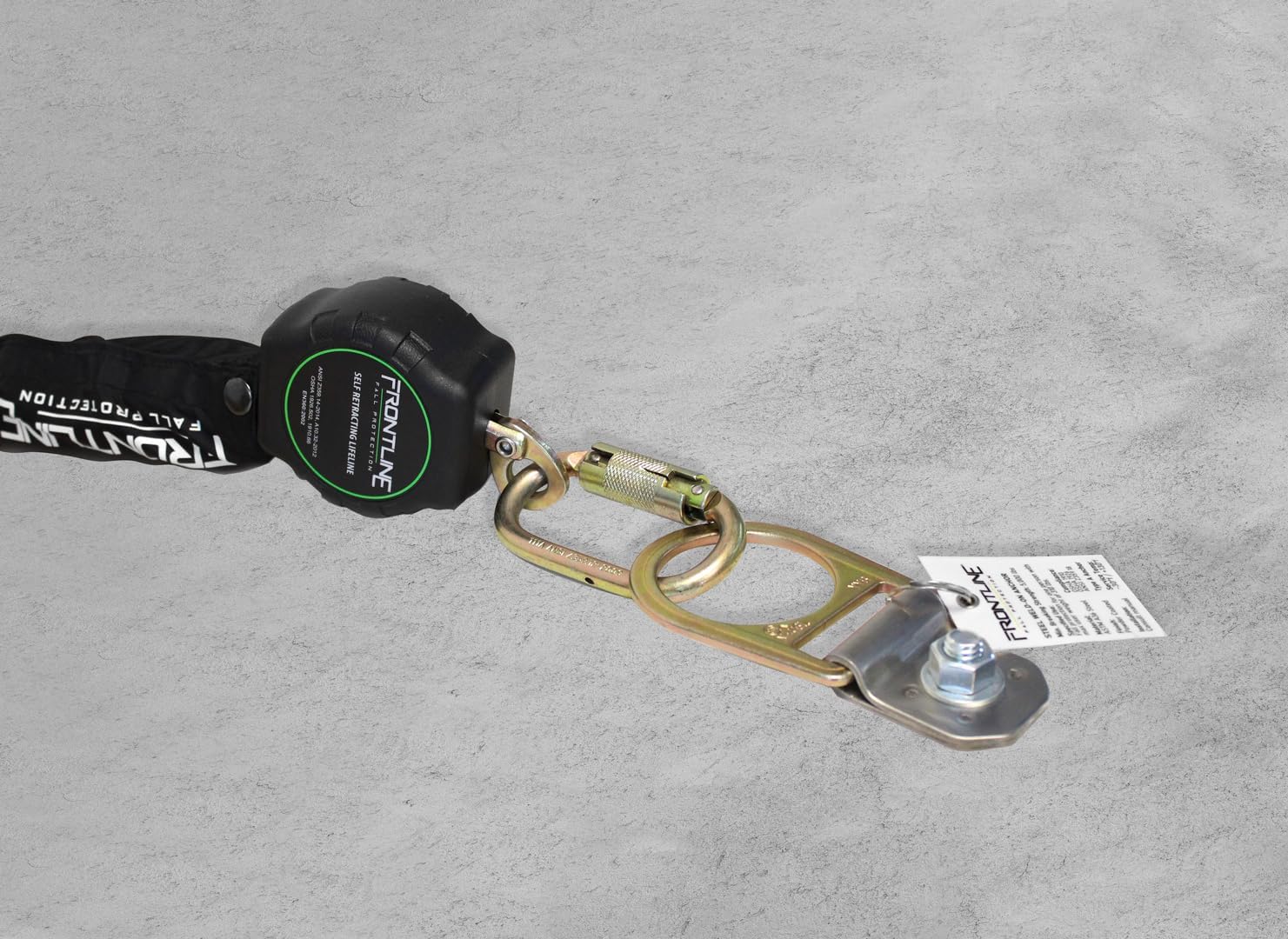 Frontline Fall Protection COB01SW Concrete Swiveling Anchor | Anchor swivels 360 degrees and flips 180 degrees | Easy and quick to install | OSHA & ANSI Compliant