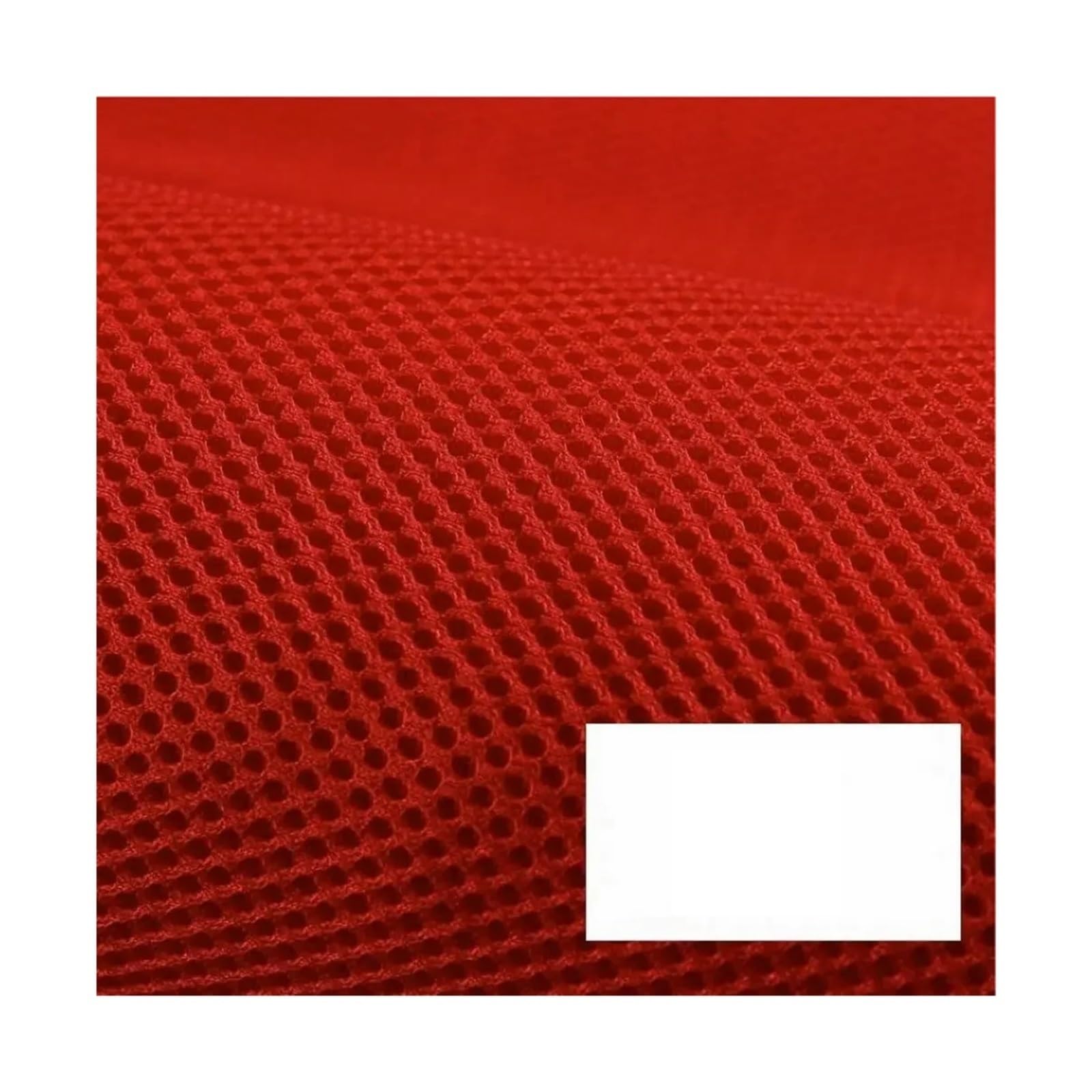 Rivestimento Altoparlanti Tessuto, Tessuto a rete for altoparlanti da 1 x,6 m, copertura in insonorizzata antipolvere, panno tappezzeria fai te(Red)