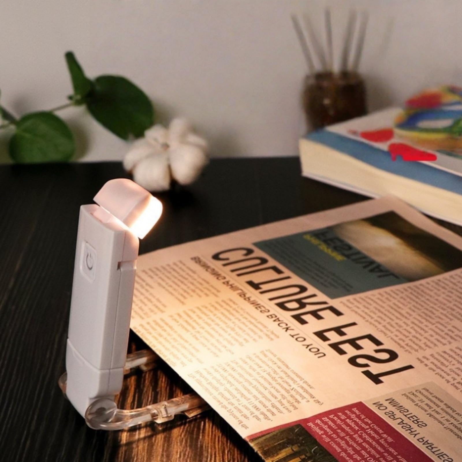 VZZNN 12 Pack Reading Light,Rechargeable Book Light for Reading in Bed,Clip-On Book Lights with 3 Color Temperature,Bulk Gifts for Book Lovers Kids Adults?Multicolor?